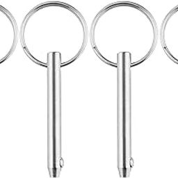 LOOM TREE 4 Pieces 316 Stainless Steel Boat Top Deck Hinge Quick Release Pin 5x51mm-image-56
