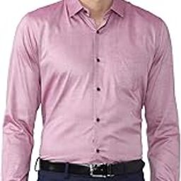 Peter England Men's Solid Slim Fit Shirt-image-9