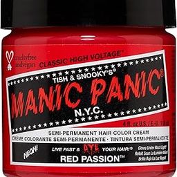 Manic Panic Semi Permanent Hair Colour Cream, Red Passion, 113g-image-81