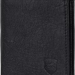 Men Casual Black Mini Size Artificial Leather Wallet (3 Card Slots)_259-image-50