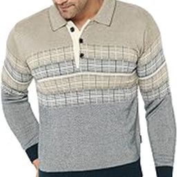 duke Men's Acrylic Blend Casual Pullover Sweater-picture-2