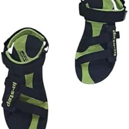 Men's Casual Sandals, Brown, Hook and Loop Closure, Memory Foam Insole, Water Resistant-picture-17
