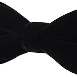 Men's Regular Shape Velvet Bow Tie in Wine Color-picture-22