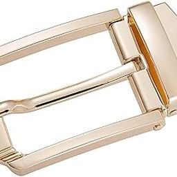 Metal Belt Buckle Replacement for Leather Strap Fashion Mens Pin Belt Buckle Golden-image-74