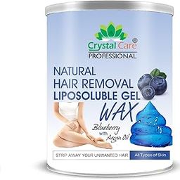 Hair Removal Liposoluble Gel Wax with Blueberry | Painless Waxing for Women & Men | Full Body Wax for Arms, Legs, Underarms | Natural Smooth Skin | No Heating | All Skin Types – 800g-image-33