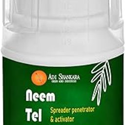 ADI SHANKARA Neem Oil Cold Pressed 100ML with free Measuring Cap for Garden Plants.10,000 PPM pure Neem Oil.Removes Mealy Bugs,Thrimps,Amphids and other pesticides and fungicides.-image-11