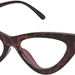Cateye Women Sunglasses, Black Frame, Transparent Lens Pack of 1 (Medium)-image-97