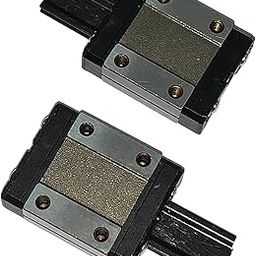 Coavoo MGN12 C Carriage Block Bearing Ball Slider Block Long Style Black 2Pcs for 12mm MGN12 Miniature Linear Motion Sliding Guide Rail MR12 for CNC and 3D Printer-image-4