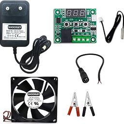 Shockley Combo of XH-W1209 50~100 digital temperature controller thermostat combo (W12O9+1 FAN+1AMP)-picture-17