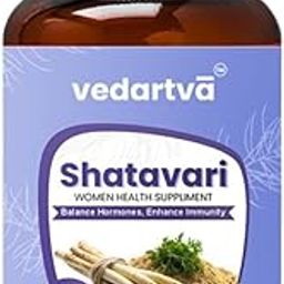 Vedartva Shatavari Capsules for Women | Ayurvedic Wellness Supplement for Hormonal Balance & Vitality | 60 Veg Capsules-image-35