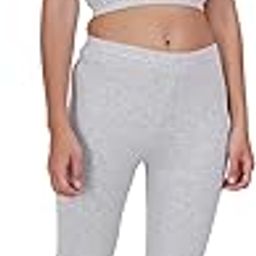 Women Solid Cotton Blend Round Neck Dark Grey Thermal Set-image-76