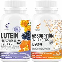 GNL Vitamin A Capsules For Eyes With Lutein, Zeaxanthin & omega 3 Supplements Improving For Eye Health, Vision, Blue light, Dry Eyes, Sensitivity - 60 Suger free Capsule (pack 2)-image-15