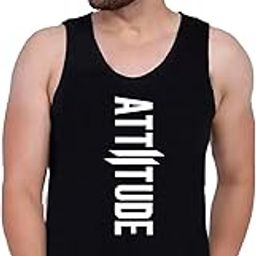 Designer Men Vest Versatile Cotton Sando/Baniyan/Ganji for Boys - Perfect for Gym Workouts, Vacations, and Beaches (M, Black)-image-72
