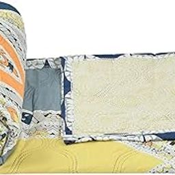 Shri Anand Creations 210GSM Reversible Ultrasonic Quilted Comforter, Top Sheet, AC Blanket, Dohar, Cotton Blanket. (Size:185x225cms) (Design: 01)-15