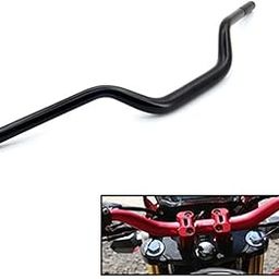Fashion My Day Universal 7/8" 22mm Motorcycle Handlebar Bar Mid Handle Bars Black-image-80