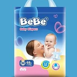 BEBE Baby Taped style Diaper, Medium 5 to 11 Kg, Extra Comfort and Protection (68 Pieces, M)-image-27