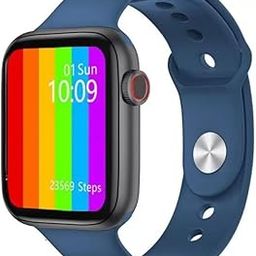 GAMO W3 Advanced Bluetooth Version 5.0 Calling Smart Watch with 1.83" View Display, Fully-Functional Digital Crown, (Dark Blue)-96