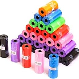 Baby Disposable Diaper Bags, Waste Bags 12 Refill Rolls/180 Bags, Convenient and Quick Diaper Disposal, Unscented Leak & Odors Proof Diaper Trash Bags for Newborn Diapers (12 Roll) (12)-15