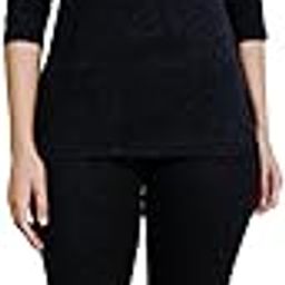 Womens Winter Wear 3/4th Sleeve Thermal Set | Top and Lower-image-57