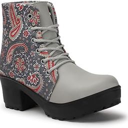 Printed Casual Boots for Women and Girls-image-101