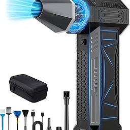 FAN HOME Electric Air Duster - Black & Silver-image-35