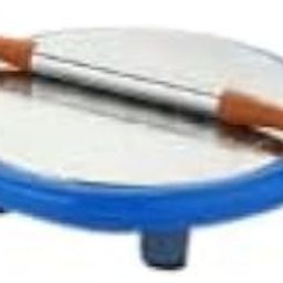 AuraaqZ Plastic & Stainless Steel Takta Belan for Making Rotis/Parotas/Pizza and Bread, Rubber Grips at Bottom from Skidding Multicolour-image-85