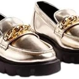 First Fashion World Fashion World Women Chain Loafers Fashion Smart Comfort | Style 238 FFW_238-image-72