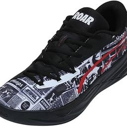 Unisex-Adult, All-Pro Nitro™ Media Day, Black-White-for All Time Red, Basketball Shoe, 8.5UK, (31039501)-0