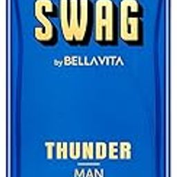 Bella Vita Luxury SWAG THUNDER Eau De Parfum Perfume for Man with Bergamot, Sandalwood & Lily|Woody & Musky Premium Long Lasting Fragrance Scent 100ml-image-47