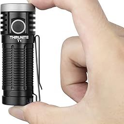 ThruNite T1 Magnetic Tailcap Handheld , Usb Rechargeable Edc Flashlight, Stepless Dimming 1500 Lumens Pocket Flashlight, Cree Xhp50, 1100Mah Battery Included (Aluminum), 1500 Lumen-31
