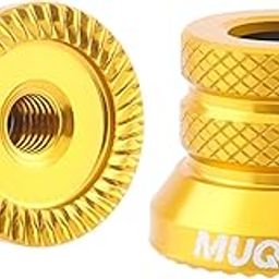 BNF®2Pcs Bicycle Hub Nut Fixing Bolt Mountain Bikes Riding Bicycling Spare Parts Gold|Sporting Goods | Cycling | Bicycle Components & Parts |2 Hub Nut-21