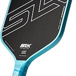 Selkirk SLK Halo Power MAX Pickleball Paddle | Raw Carbon Fiber Pickleball Paddle with a Rev-Core Power Polymer Core | Designed for Ultimate Spin & Consistency | Blue-32