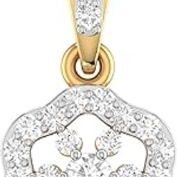 pc jeweller Yellow Gold and Solitaire Pendant for Women-picture-42