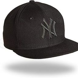 Cotton 3D Emborderd Hip-Hop Urban Swagger Snapback Cap for Men Women | Stylish Adjustable Baseball Hat for Men's Streetwear | Hip Hop Caps Black-18