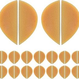CALANDIS™ 16Pairs Heel Plates Non Slip Shoe Pads Shoe Sole for Sneakers Leather Shoes Yellow-image-24