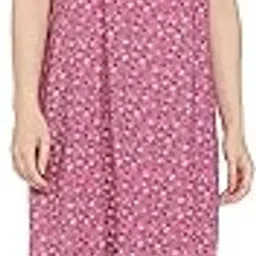 max Women's Cotton Knee Length Night Gown Regular Casual Dress-picture-20