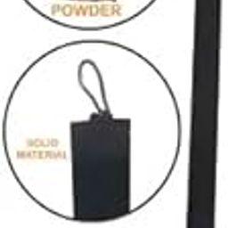 UTTAM Earthing Electrode For Zatka Machine "With Chemical Black Coating And Earthing Grade Powder" Iron Bonded "30cm Length" Home And Building Protection Galvanized Earthing Electrodes (Color: Black)-picture-19