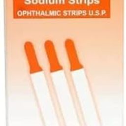 Eye Vision Technologies Fluorescein Sodium Ophthalmic Strips – pH Diagnostic Test Strips for Eye Examination & Tear Film Analysis | Sterile, Single-Use Strips for Clinical Use-89