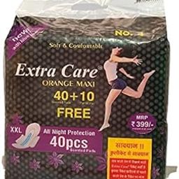 Original Extra Care XXL Size Pads for Women, Orange Maxi Pads for Womens-picture-25