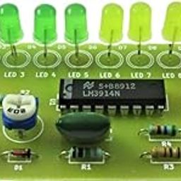 Faith Electro LM3914 LM3915 10 LED Sound Level indicator for Audio Amplifiers - Assembled Board-16