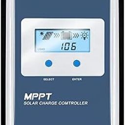 EPEVER 40A Solar Charge Controller MPPT Solar Panel Charge Controller 12V / 24V Auto Working Max PV 100V Solar Charge Battery Regulator with LCD Display for Gel Flooded Sealed Lithium Batteries-13