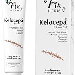 Fixderma Kelocepa Silicone Gel for Scars with Allium Cepa, Niacinamide & Omega Plus | Fades Surgical Scars, Injuries Scar, Burns & Acne Scars with Advanced Scar Healing Formula | Suitable for All Skin Types - 25 ml-image-35