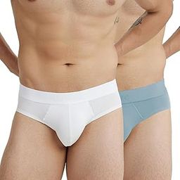 Men's Seamless Modal Briefs | Premium Comfort with Bonded Edges | Soft Elastic Waistband | Lightweight and Breathable- Pack of 2-image-6
