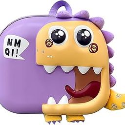 Bembika School Bag The Perfect Children Backpack and School Bags for Kids Compact Stylish Backpack for Kids Exceptional-Quality Kids Kindergarten Backpack and Travel Backpack- (LittleDinosaur|Purple)-image-54