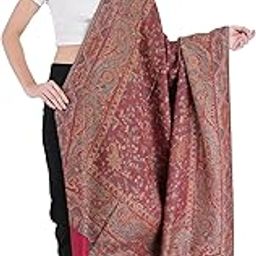 Women's Kashmiri Paisley Design Shawl, Stoles Jacquard Palla, Warm and Soft, Luxury Faux Pashmina Shawl Evening Wrap, Winter Warm Shawl-image-22