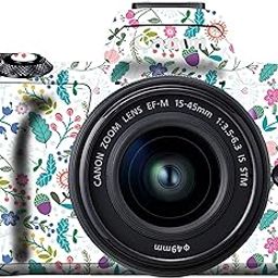 WRAPTURE. Premium DSLR Camera Scratchproof Protective Skin for Canon M50 Mark II - No Residue Removal, Bubble Free, Scratch Resistant, Stretchable, HD Quality Printed - HDCS 017-picture-23