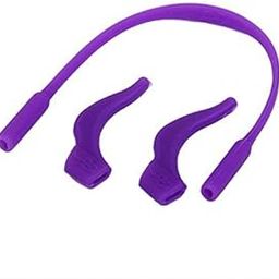Bhavya Optic Soft Anti Slip Durable Ear Hook Lock Tip Holder and Silicone Eyewear Glasses Neck Retainers For Eyeglass, Sunglasses, Spectacle, Head Safety Strap Cord Holder Purple 1 Pair-image-87