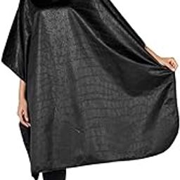 Betty Dain Alligator Hide Bleach Proof All Purpose Hair Coloring and Styling Cape, Black, 45 Inch x 60 Inch, 0.6 Pound-30