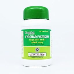 Vyoshadi Vatakam (Granules)-100GM, (Pack Of 2), Of Arya Vaidya Sala Kottakkal and get Golden Oldie Herbs®, Sukanthi Pills-1gm-image-14
