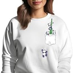 Taddy Climb Printed Cotton Sweatshirt for Women-image-7